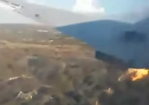 VIDEO | Un pasager a filmat prăbușirea avionului în Africa de Sud. Imagini terifiante din interiorul aeronavei