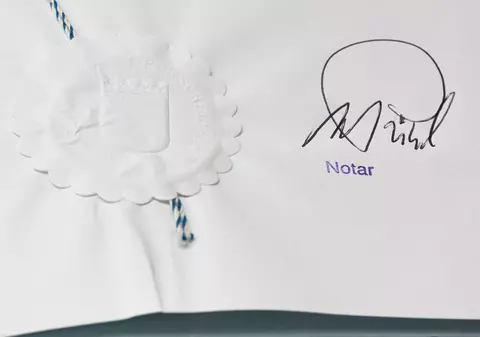 (P) Acte notariale - ce documente pot obține gratuit de la notar