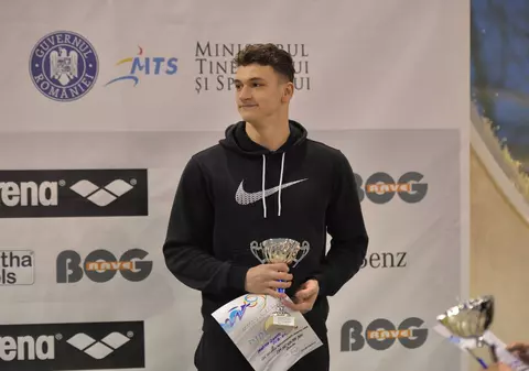 Daniel Martin, medaliat cu aur la Europenele de înot pentru juniori