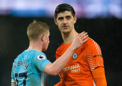 Thibaut Courtois joacă în naționala Belgiei pentru că i-a permis Kevin De Bruyne