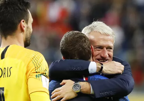 Franța - Belgia 1-0. Deschamps n-a uitat finala pierdută în 2016: ”Sper să ne luăm revanșa duminică”