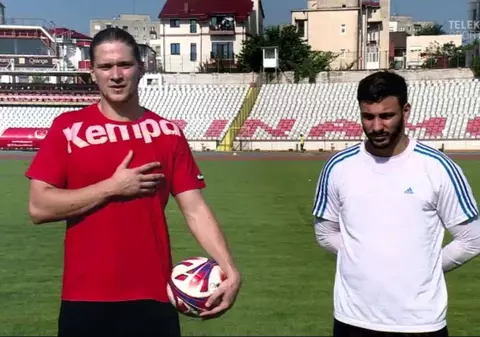 Finala Cupei Mondiale 2018. ”Scandal” la Dinamo. Un croat și un francez au cântat fiecare imnul țării lui și și-au încurajat favoriții | VIDEO