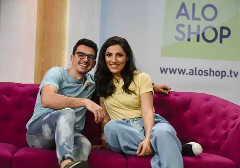 Alexandru Ion și Adelaida Perjoiu prezintă emisiunea ”Vreau azi de la Alo Shop”, la Antena Stars