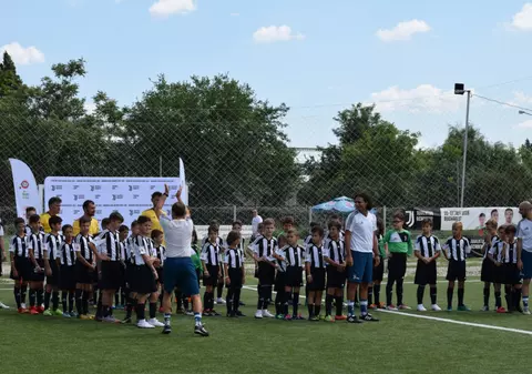Tabăra de fotbal Juventus Torino de la București și-a început activitatea