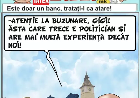 "Atenție la buzunare, Gigi! Ăsta e politician"
