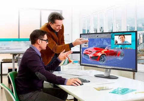 REVIEW | Cum să ai monitorul cât televizorul. Philips Brilliance BDM3270, un monitor gigantic, numai bun pentru proiectare