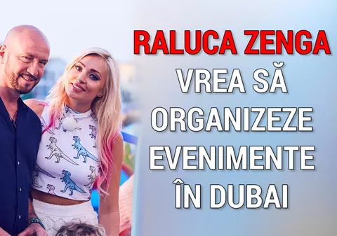 VIDEO/ Raluca Zenga face afaceri în Dubai, cu soțul ei, Walter Zenga