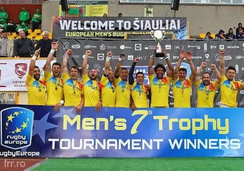 România a promovat în Grand Prix Series la rugby în VII, după ce a câștigat etapa din Lituania
