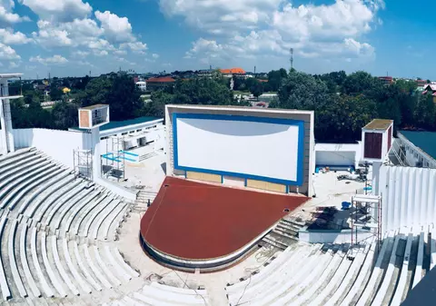 Teatrul de vară din Costinești se redeschide. A fost renovat după ce a fost lăsat în paragină mai mulți ani