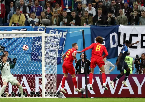 Cum explică Umtiti golul marcat în semifinala cu Belgia: ”A contat determinarea şi nu înălţimea”