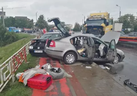 Un fost polițist a fost ucis într-un accident în Iași. A fost spulberat de un camion la întoarcerea din concediu