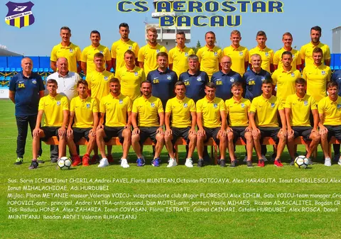 Aerostar Bacău vrea promovarea în Liga 1 la fotbal cu Cristi Popovici antrenor