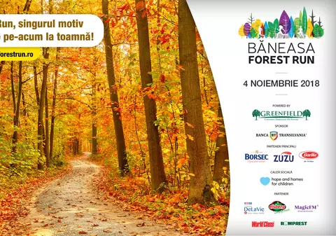 (P) Alergăm de plăcere la cea de-a doua ediție Băneasa Forest Run