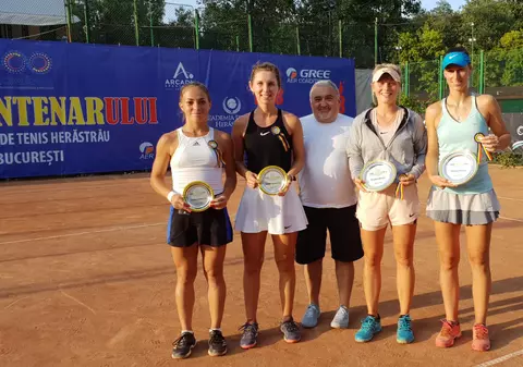 Turneul ITF de la București. Cristina Adamescu și Andreea Ghitescu au pierdut finala de dublu la ”Cupa Centenarului”