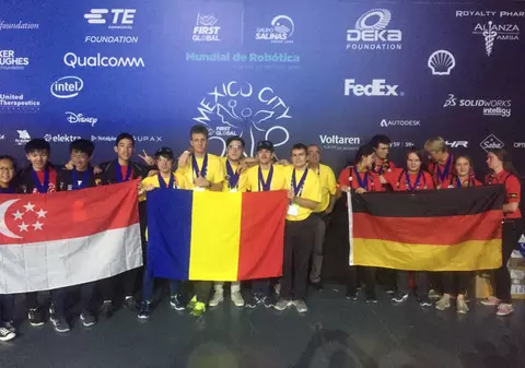 Performanta de exceptie a Romaniei la Olimpiada de Robotica First Global – Mexic 2018  - locul 1 si 5 medalii de aur