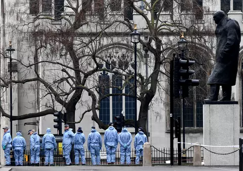 Autorul atacului terorist de la Parlamentul din Londra este un britanic. Incidentul șocant a fost surprins în imagini / VIDEO