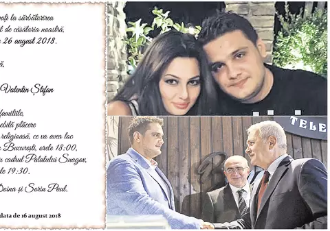 EXCLUSIV/ Daddy, socru mare. Vezi invitaţia la nunta de lux a fiului lui Liviu Dragnea! Ce se mănâncă și unde sunt așteptați nuntașii pentru evenimentul mondeno-politic al anului