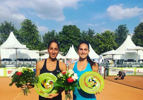 Cristina Dinu, campioană în proba de dublu la turneul ITF de la Leipzig