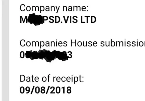 Un afacerist din Târgoviște a înființat firma "M**E PSD", cu obiect de activitate... "prestări servicii"