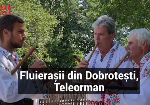 Fluierașii din Teleorman. Tradiția fluieratului, reînviată de tinerele generații