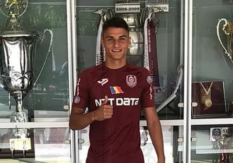 George Ganea a semnat cu CFR Cluj. Fiul lui Ionel Ganea n-a făcut față la AS Roma Primavera și s-a întors acasă