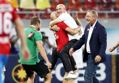 Goran Djuricin, după FCSB - Rapid Viena 2-1: ”Țin să-i mulțumesc lui Vlad!”