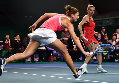 Simona Halep și Irina Begu au pierdut în primul tur al probei de dublu de la Montreal. Au ratat două mingi de meci