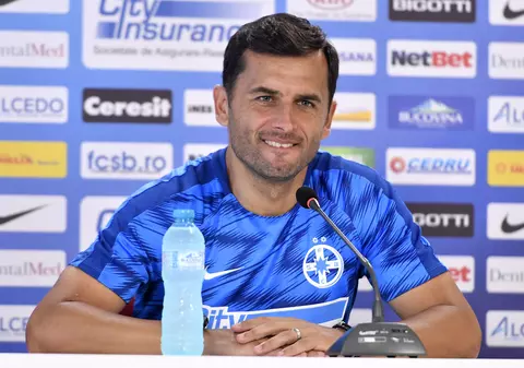 Nicolae Dică, antrenorul FCSB: “Îmi place că plecăm cu şansa a doua cu Rapid Viena”