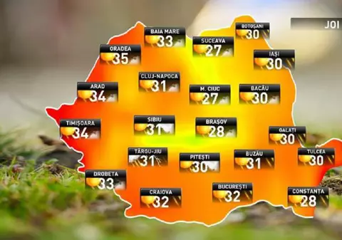 Prognoza meteo pentru 30 august. Meteorologii anunţă caniculă