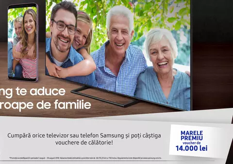 Mărește ecranul. Bucură-te de momentele unice alături de cei dragi