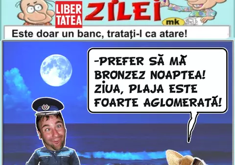 "Prefer să mă bronzez noaptea"