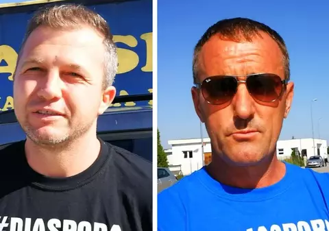 VIDEO/ Marius și Dorel au făcut 15 ore pe drum, din Padova, pentru mitingul din Piața Victoriei: „Am plecat să facem ceva pentru țara asta și tot noi ne-am întors să rezolvăm”