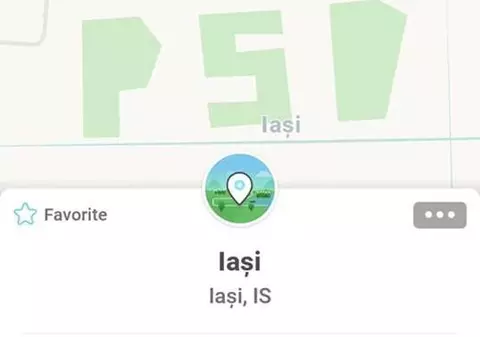 Mesajul anti-PSD a apărut și pe aplicația Waze, sub forma unei păduri la intrarea în Iași