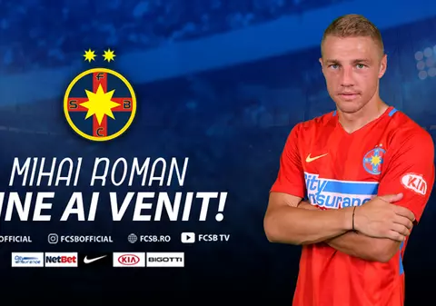 Mihai Roman a semnat cu FCSB: ”Sper să ajut echipa să-și îndeplinească obiectivele!”