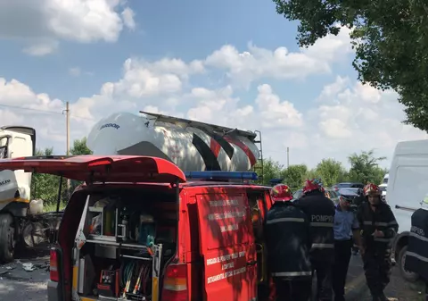 Trafic blocat pe șoseaua de centură din București din cauza unui accident. Nu se circulă pe ambele sensuri