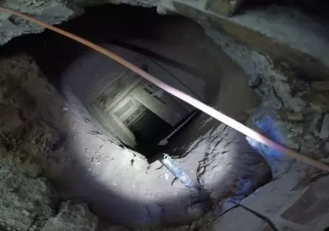 Tunel pentru transportul drogurilor din bucătăria unui restaurant fast food până peste granița cu Mexicul
