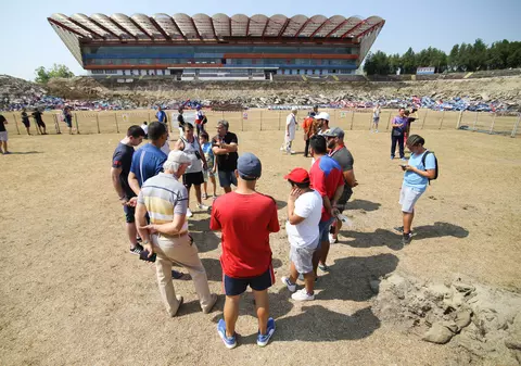 Stadionul Steaua, vizitat pentru ultima oară. ”Aici mi-am trăit copilăria” / GALERIE FOTO