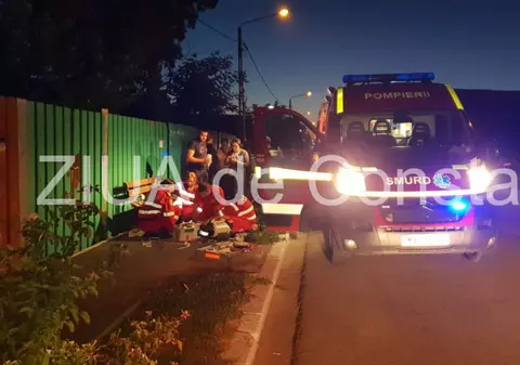 UPDATE/ Accident teribil în dreptul unui cimitir din Constanța. Copilul lovit de taxi a murit