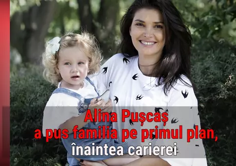 Alina Pușcaș are planuri artistice pentru toată familia
