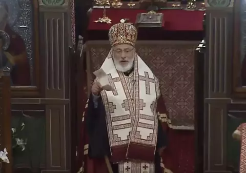 Arhiepiscopul Calinic, discurs pro referendum la nunta regală: „Dacă în calculatoarele lui Dumnezeu s-ar seta numai nașteri de bărbați...”