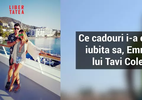 VIDEO/ Tavi Colen și iubita lui își dăruiesc vacanțe, de care se bucură amândoi!