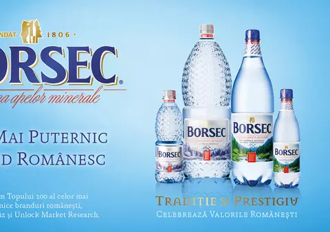(P) Borsec, cel mai puternic brand românesc