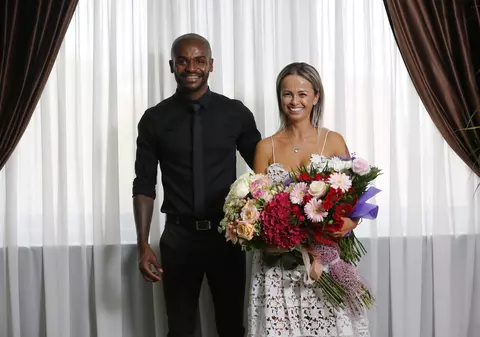 Fotbalistul brazilian Marcus Diniz s-a căsătorit cu o româncă, la Mărăcineni