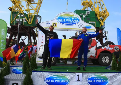 Locul III obținut de Claudiu Barbu și Mihai Ban la Clasa T2.2 în etapa a 9-a a Campionatului Mondial de Rally Raid, la Baja Polonia!