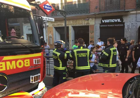 Panică la metroul din Madrid din pricina unui laptop care a luat foc în geanta unei călătoare