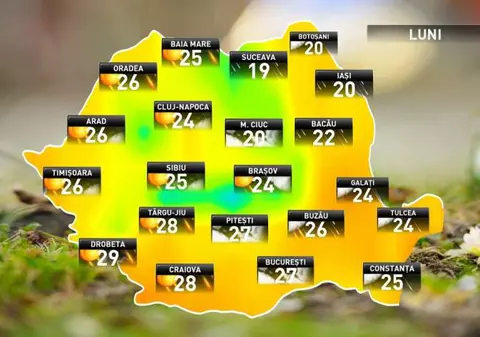Prognoza meteo pe 10 septembrie. Cum va fi vremea în Capitală și în alte zone din țară
