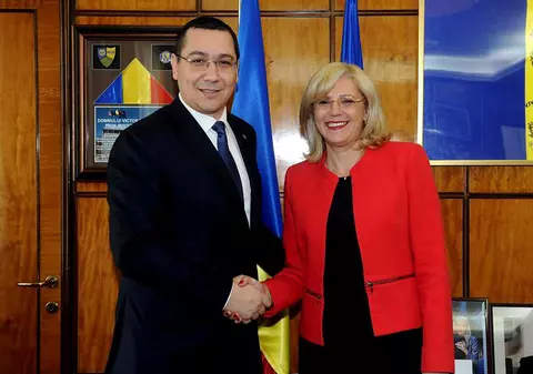 Ponta o vrea pe Corina Crețu premier al României la 1 ianuarie 2019: „V-o închipuiţi pe doamna Dăncilă mergând în Parlamentul European să le vorbească în engleză?”