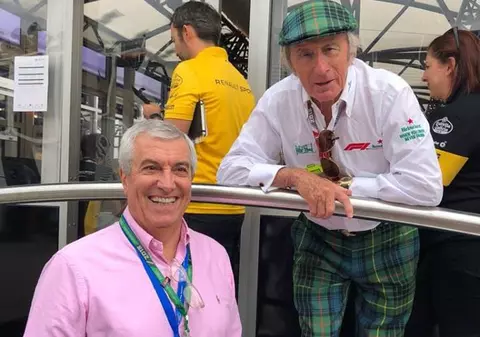 Tăriceanu a fost la Marele Premiu de Formula 1 de la Monza. S-a pozat alături de un campion mondial