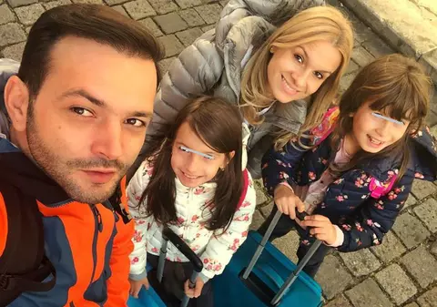 Mihai Morar, surpriză de proporții din partea fiicelor și a soției. “Hai să-l trezim pe tati și să îl ducem direct la aeroport”