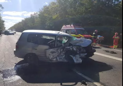 Accident grav între Costinești și Tuzla. Patru persoane au fost rănite, printre care și un copil